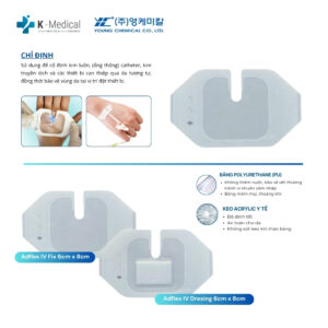 Adflex IV Fix băng cố định kim luôn không thấm nước